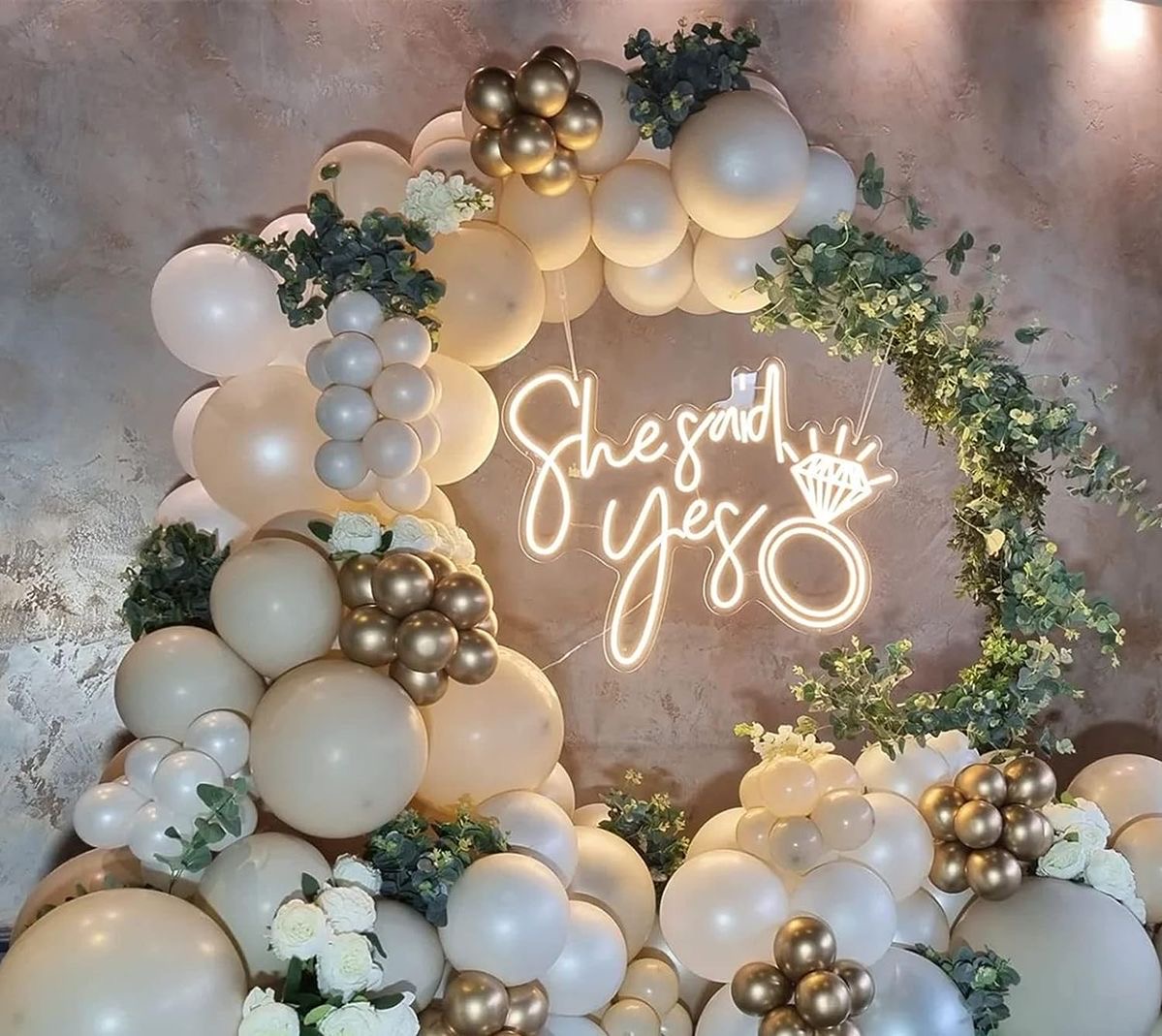 Engagement decorations