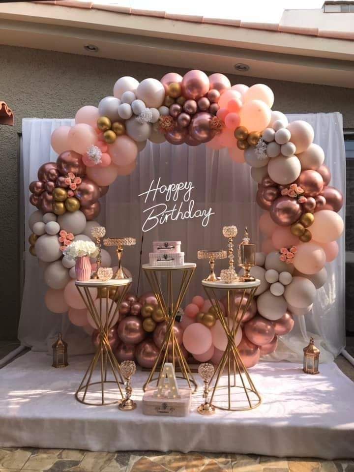 Birthday Decoration Setup 016