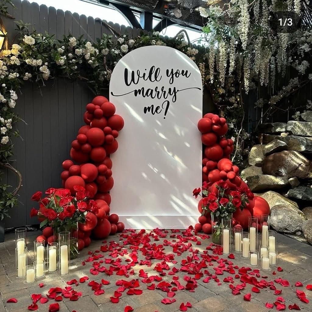 Engagement decorations
